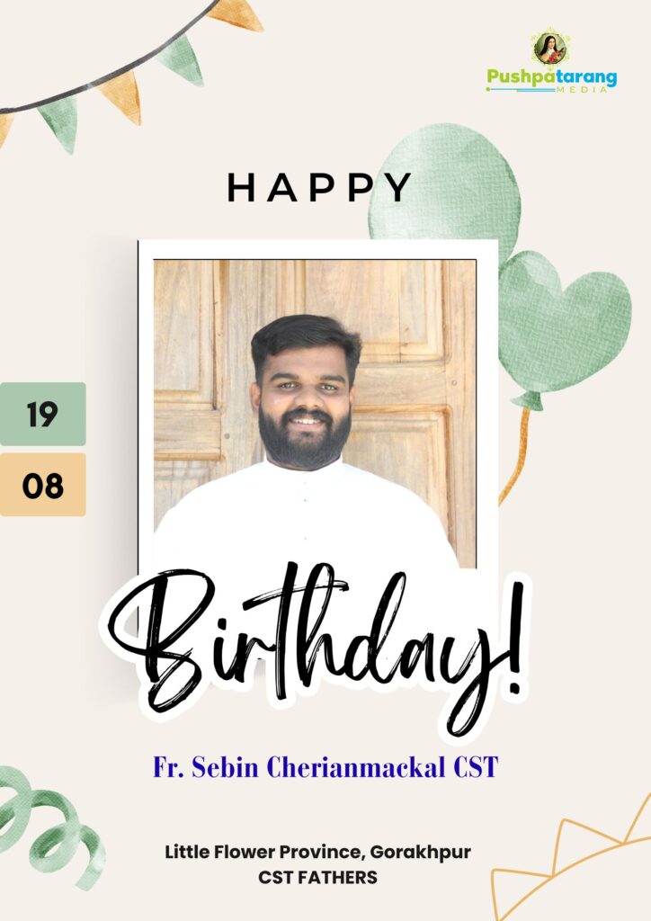 Fr Sebin Cherianmackal CST